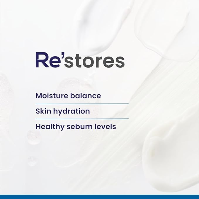 RE' EQUIL Oil Free Moisturiser Lightweight Moisturizer For Face Retains Essential Moisture Prevents Acne Breakouts Suitable For Normal, Oily Combination Skin 100G