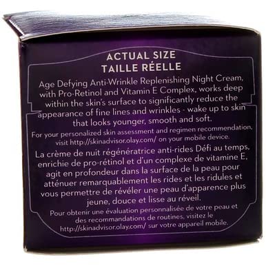 Olay Anti Wrnkle NGHT CRM Size 2z Olay Age Defying Anti Wrinkle Night Cream 2z