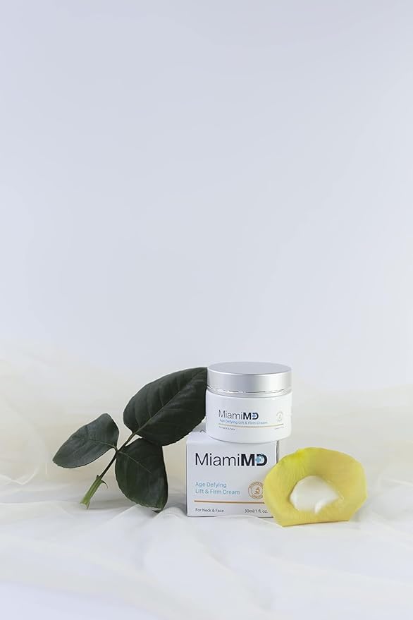 MiamiMD Age-Defying Lift & Firm Cream - Anti Aging and Skin Firming For All Types - Paraben Free - Fragrance Free Cruelty Free BHA Free 50 ml (1.7oz) - 6 PACK