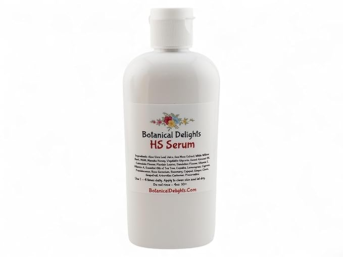 Hidradenitis Suppurativa Cleansing Toner & Serum - Designed specifically to soothe and purify HS flare-ups - Eases discomfort and soothes flares