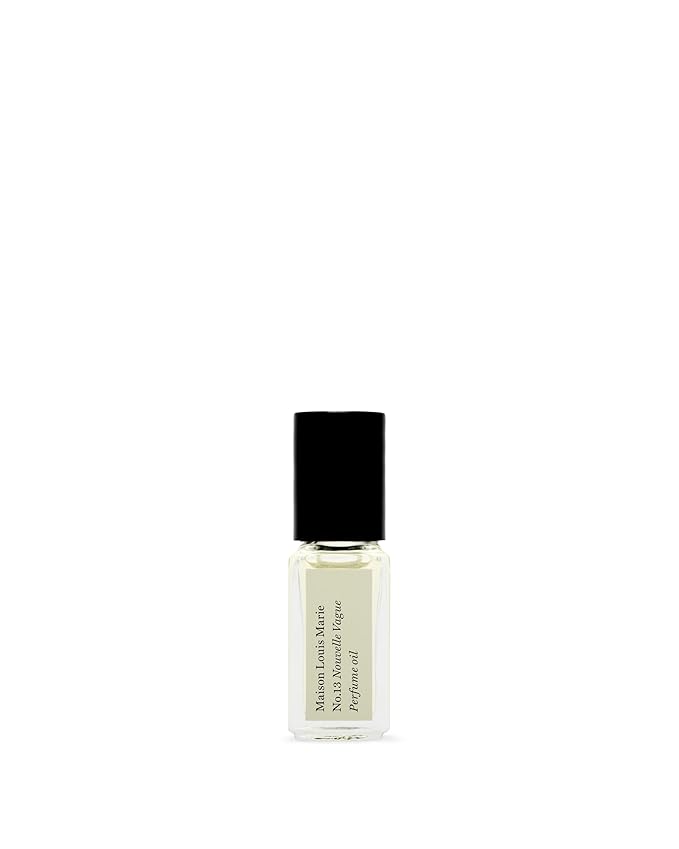 Maison Louis Marie - No.13 Nouvelle Vague Natural Roll-On Perfume Oil Sample | Luxury Clean Beauty + Non-Toxic Fragrance (0.1 fl oz | 3 ml)