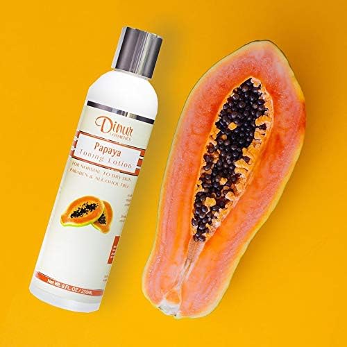 Dinur Cosmetics Papaya Toning Lotion from Normal to Dry Skin 250ml