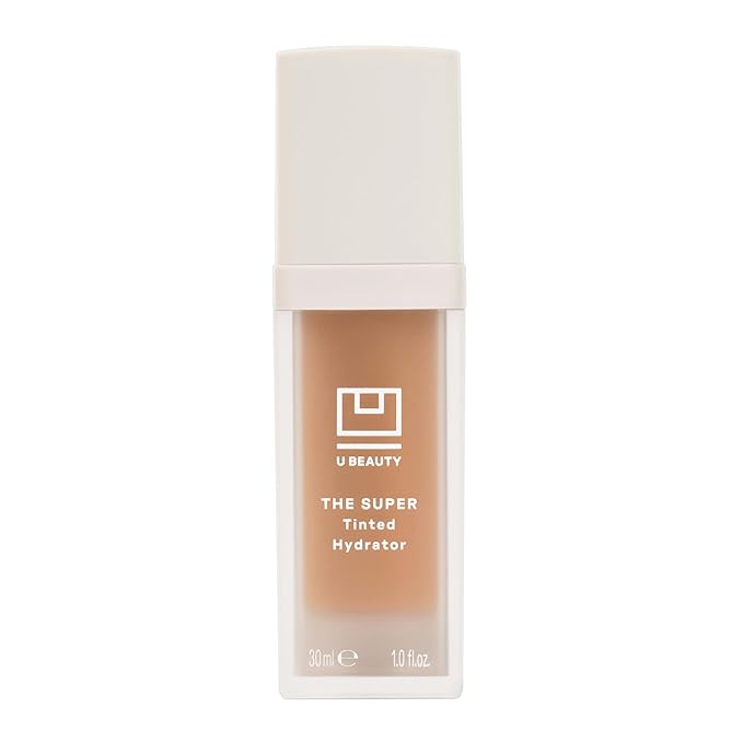U Beauty The Super Tinted Hydrator Hyaluronic Acid Moisturizing Cream - Mega-Dose Skin Hydrator for Supple, Smooth, and Softer-Looking Skin For Up To 48 Hours - Shade 6-1.0 oz