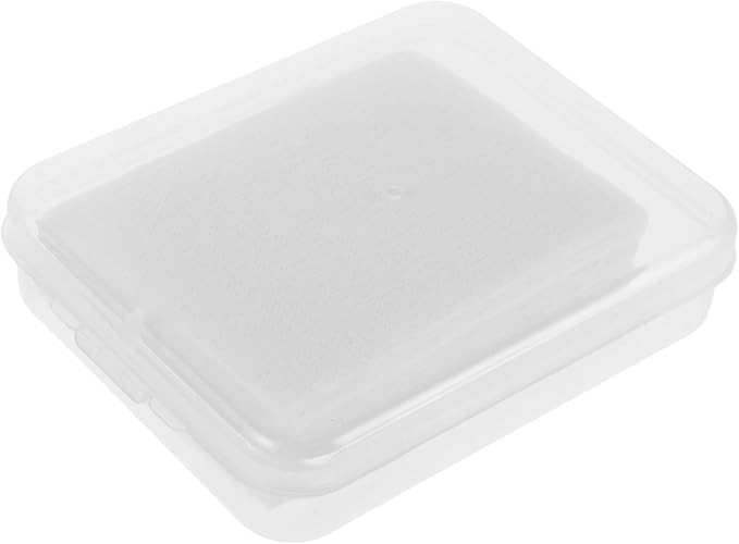 SAFIGLE 80pcs Ultrathin Silk Cotton Pads Makeup Remover Toner Cotton Rounds No Lint for Face Eyes