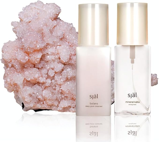 Sjal Skincare Mineral Kalla Energy Tonic Mist with Gold and Silver, Rosewater Essence for Hydrating The Face