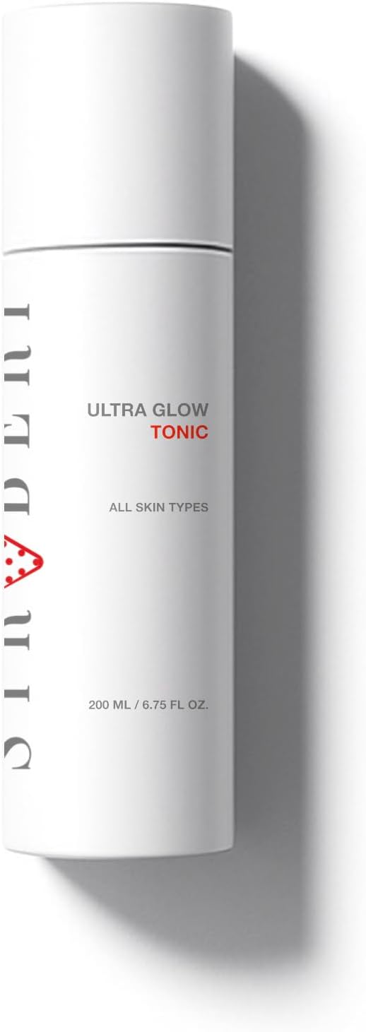 Straberi Ultra Glow Tonic – 6.76 fl oz | Hydrating, pH-Balancing Toner with Gentle Exfoliation for Radiant Skin