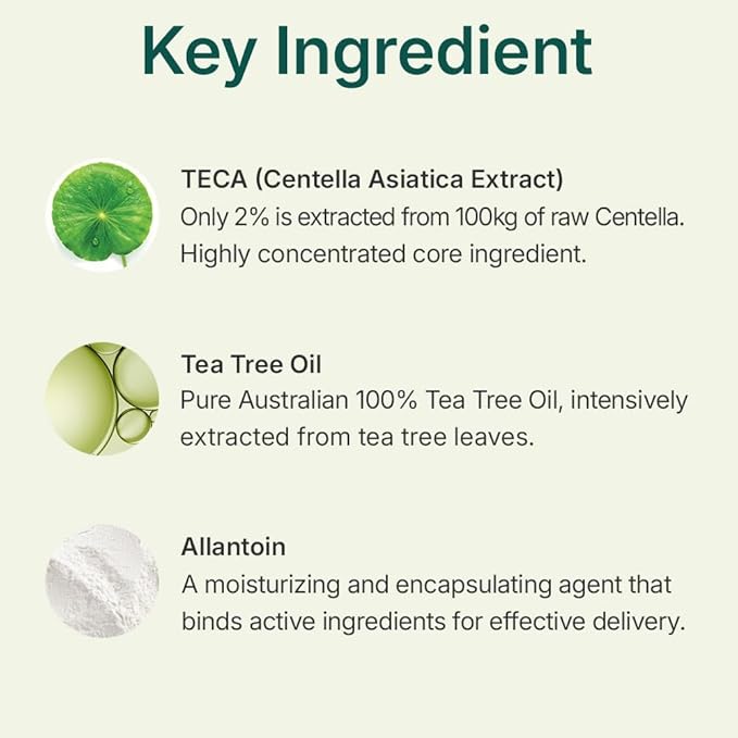 CENTELLIAN 24 Madeca Powder Tea Tree AC (Soothing Powder, 0.21 oz x 2) – Oil Control & Pore-Tightening for Acne-Prone Skin, Korean Skincare with Hyper-TECA™ Tea Tree & Allantoin