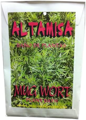 Original Botanica Mugwort Altamisa Herb Bath Spiritual Cleansing Body Wash Ritual Negative Energy Protection Herb Purification Evil Spirit Bad Energy Protection