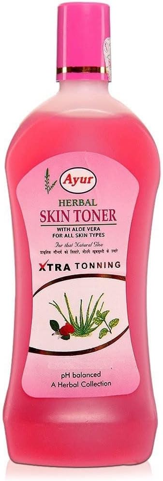 Ayur Herbal Skin Toner With Aleo Vera For All Skin Type 200ml