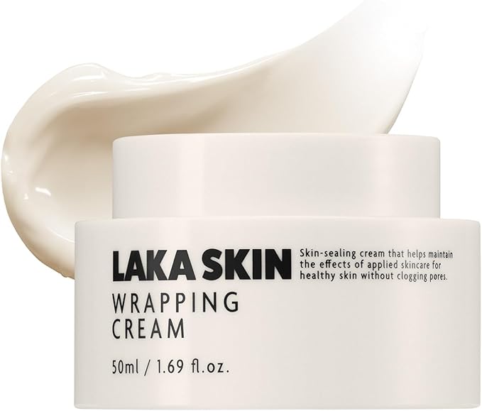 LAKA Skin 4 Step Skin Boost Routine for Firm and Radiant Skin- Scaling Toner, Active Booster, Active Serum, Wrapping Cream