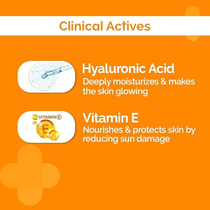 The Derma Co 1% Hyaluronic Long Lasting Sunscreen Spf 50 Pa++++ With Hyaluronic Acid & Vitamin E For Broad Spectrum Protection- 50 G, All Skin Types | Water & Sweat Resistant