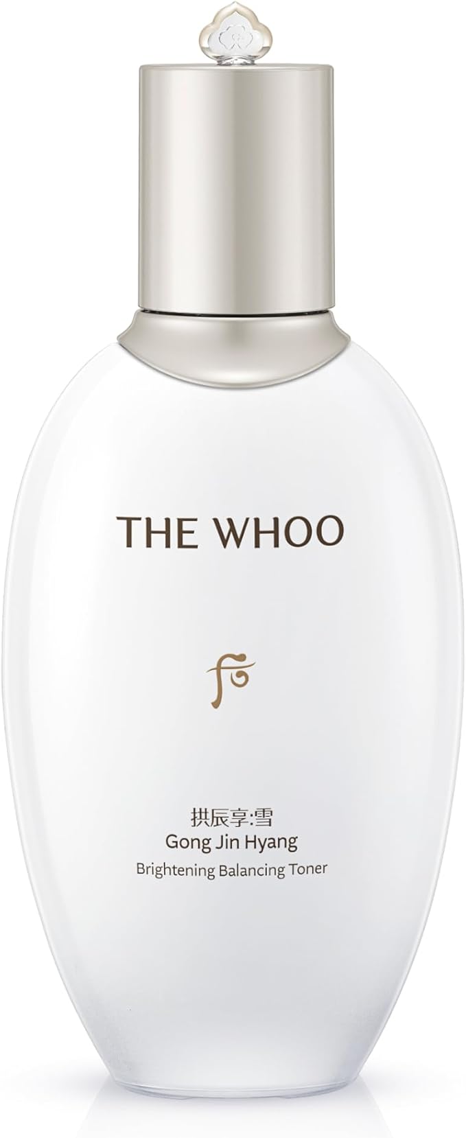 THE WHOO Gong Jin Hyang Brightening Balancing Toner | Clarifying & Radiance-Enhancing Nano-Sized Toner with Niacinamide, Pearl Extract, and Acetyl Glucosamine
