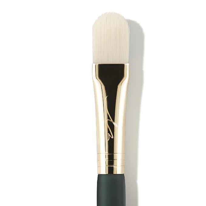 [SOO ADOR] okhee Wide Concealer & Detail Base Brush PIV06 - Perfect for Seamless Concealer Application and Base Detailing | Designed by K-Pop Makeup Artist Seo Ok | Makeup Brush Base Brush