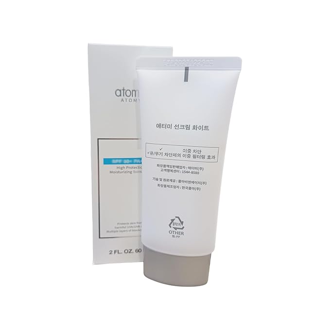 Lightness, Hydrating, All type skin cover for A.T.O.M.Y Sun White 1ea (2fl.oz. / 60ml)