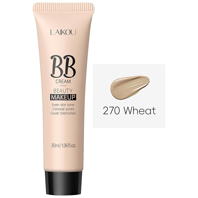 renvena Tinted Moisturizer BB Cream for Women Hydrating Lightweight Foundation Full Coverage Concealer All Skin Types Wheat One Size