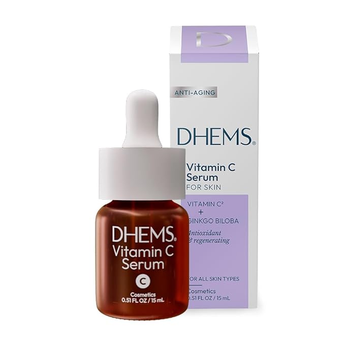 Intensive Moisturizing Cream with Hyaluronic Acid, Antioxidant & Reduce Wrinkles 1,69 Ounces - Vitamin C Serum Antioxidant & Anti Aging with Ginkgo Biloba 0,51 Ounces - Bundle
