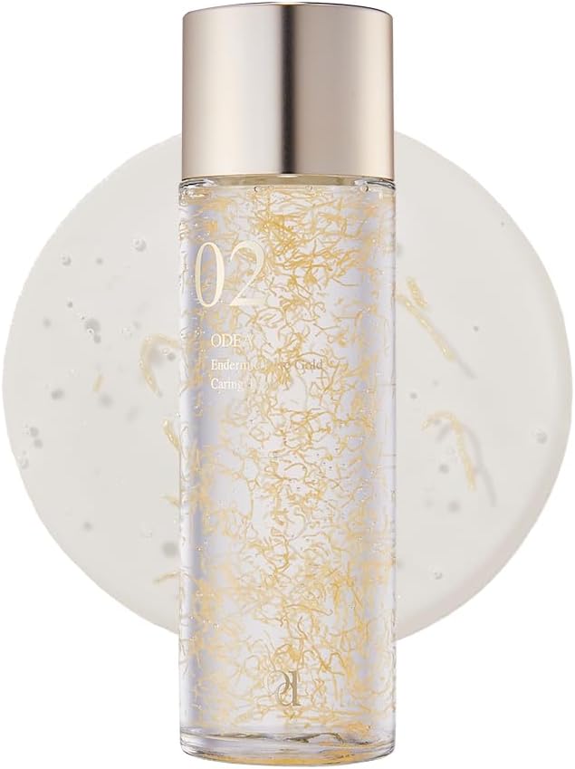 EGF Gold Bead Essence Toner – Lightweight Hydrating Formula with Visible Gold Beads, Collagen & Ceramides for Smooth, Balanced, Radiant-Looking Skin (125ml / 4.22 fl. oz.)