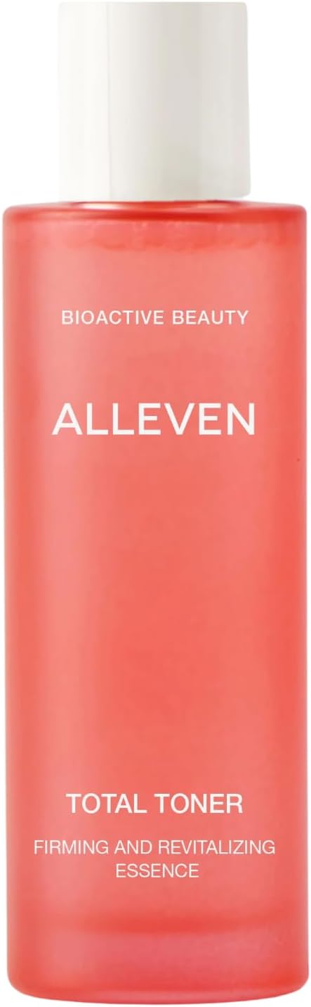 ALLEVEN Total Toner – Hydrating Facial Toner with Bioactives, Pore Minimizer, Wrinkle Reducer & Dark Spot Corrector, Lightweight Skin-Balancing Toner for All Skin Types, 100ml