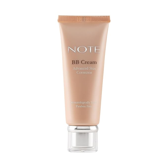NOTE BB Cream SPF 15 - Tinted Moisturizer Face Cream with Vitamin E - Hydrating Foundation Makeup for Lasting Natural Finish - 100-1 oz