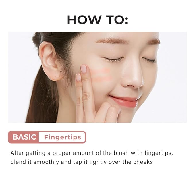 A'PIEU Juicy-Pang Jelly Blusher [VL01] – Soft Touch Blush for Cheek with Combined Cream & Powder Texture for Natural Dewy-Finish, No Fall-Out. 0.16 oz