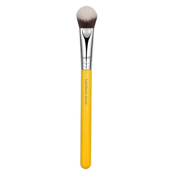 Bdellium Tools Professional Makeup Brush - Studio Series 963 BDHD Phase II xs - With All-Vegan Synthetic Fibers, For Precision Blending, Highlighting, Contouring, and Softening (Blue, 1pc)