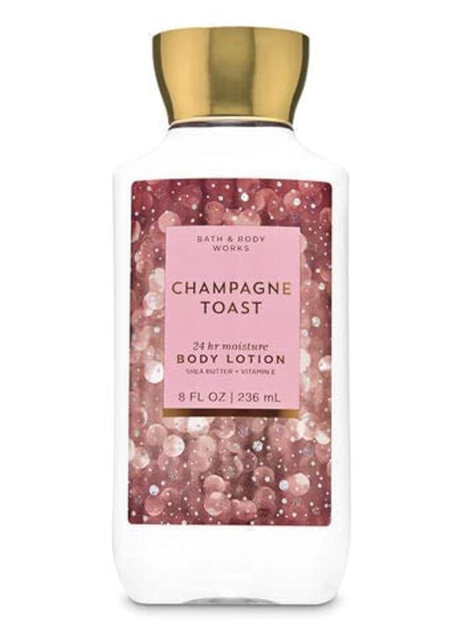 Bath and Body Works Champagne Toast Gift Set - Body Lotion - Body Cream and Shower Gel - Full Size