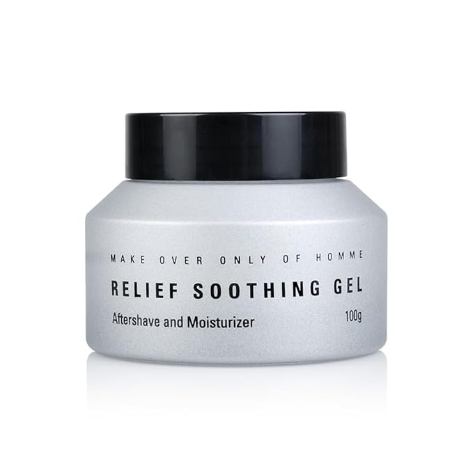 Mdoc Men’s Relief Soothing Gel – Aloe Vera After Shave Gel, Soothes & Hydrates Irritated Skin, Protects Post-Shave, All Skin Types, 100g