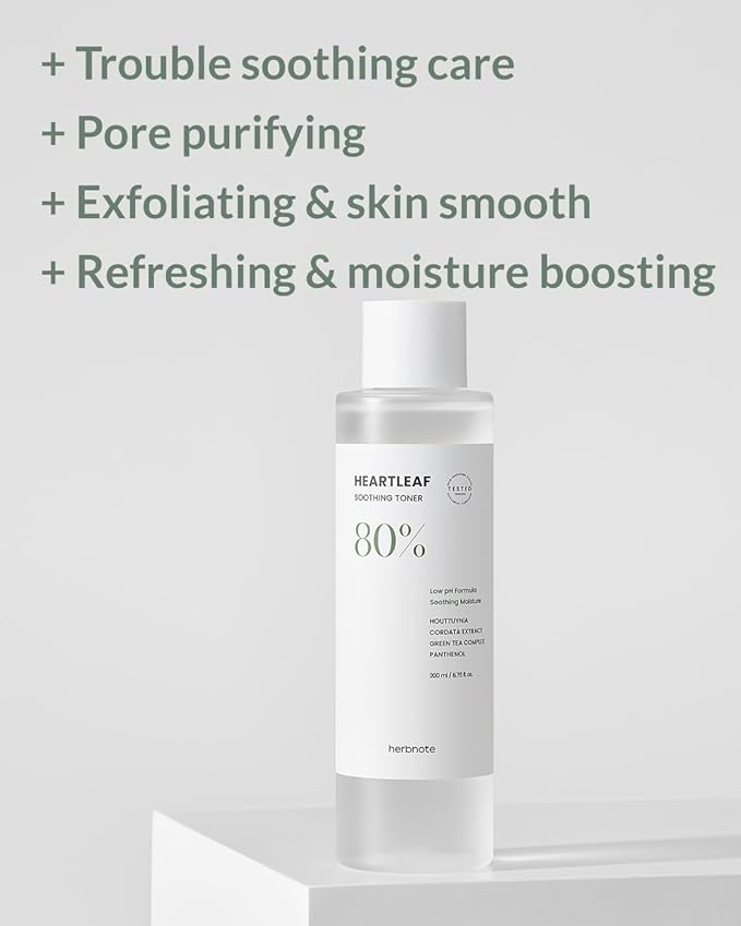 Heartleaf Soothing Moisture Ampoule & Heartleaf Soothing Moisture Toner Bundle