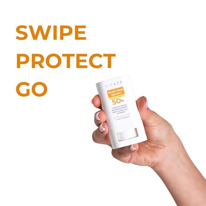 LICAPE® Sunscreen Stick SPF 50 – Water-Resistant, Lightweight Sun Protection for All Ages – 18ml Face & Body Skin Care