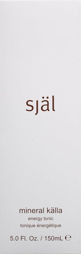 Sjal Skincare Mineral Kalla Energy Tonic Mist with Gold and Silver, Rosewater Essence for Hydrating The Face