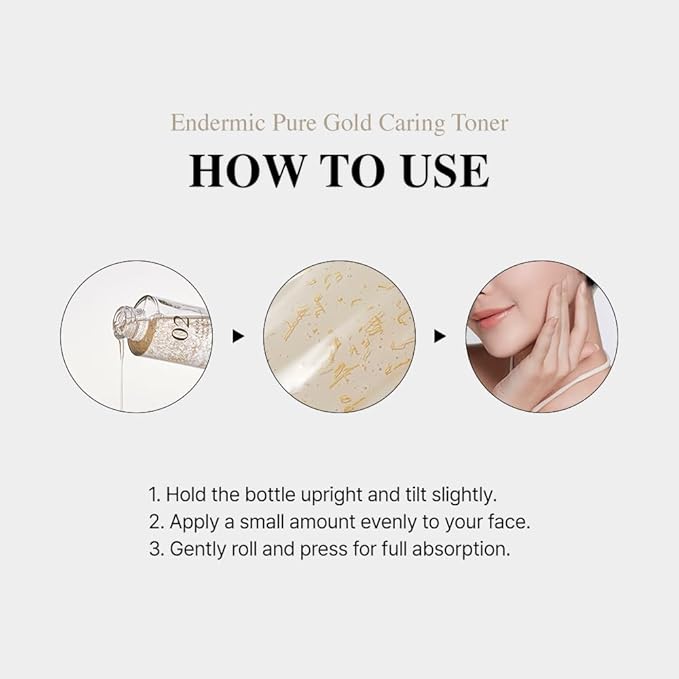 EGF Gold Bead Essence Toner – Lightweight Hydrating Formula with Visible Gold Beads, Collagen & Ceramides for Smooth, Balanced, Radiant-Looking Skin (125ml / 4.22 fl. oz.)