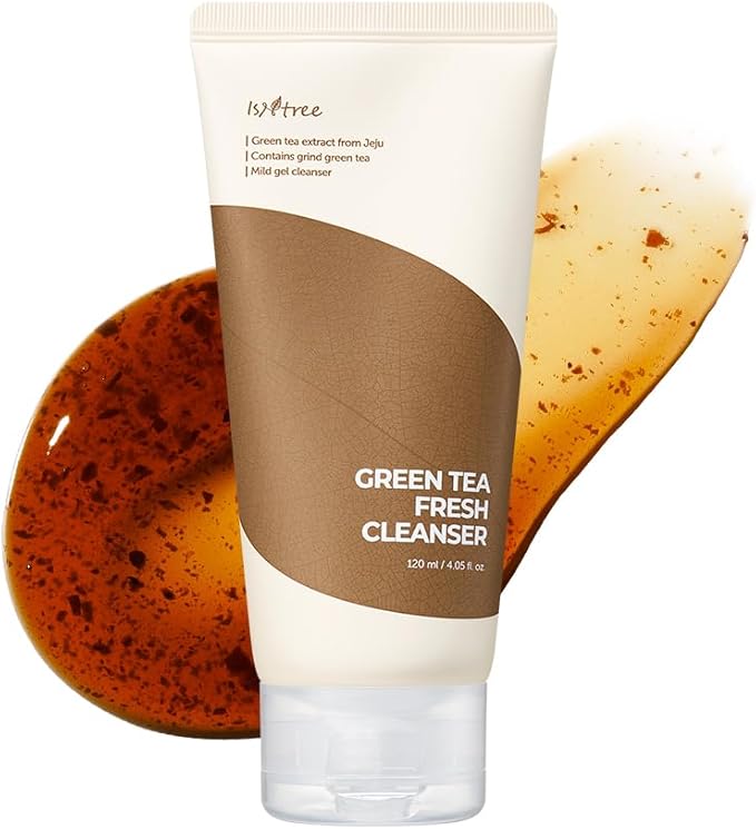 ISNTREE Green Tea Fresh Toner 200ml, 6.76 fl oz + Green Tea Fresh Cleanser 120ml, 4.05 fl.oz
