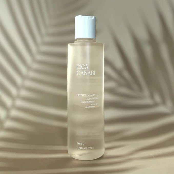 CICA CANABI Acne-Calming & Redness-Relief Toner (6.76 fl oz) with Fermented CICA & Hemp Root for Sensitive, Oily & Combination Skin