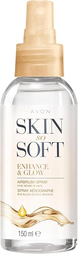 Enhance & Glow Airbrush Tanning Spray, 150ml, Sun-Kissed Glow, Quick Drying