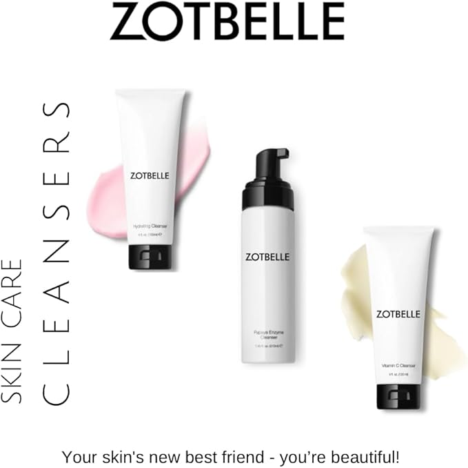 ZOTBELLE Vitamin C Toner Helps to Keep The Skin Looking Youthful, Shields from Sun Damage and minimizes The Appearance of Wrinkles, Dark Spots and Acne.