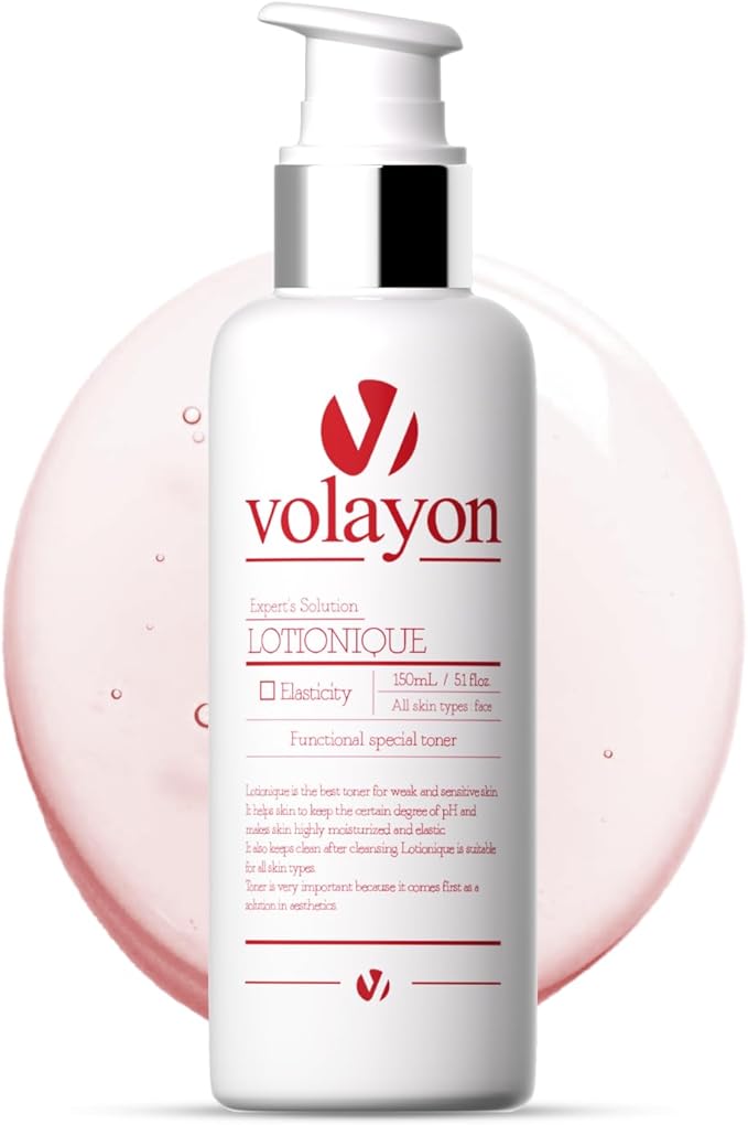 Lotionique – Ultra Elasticity & Moisture Balance with Adeonsine & Rosa Damascena Flower Water for Skin Toner, Korean Skin Care, 5.1 fl.oz.