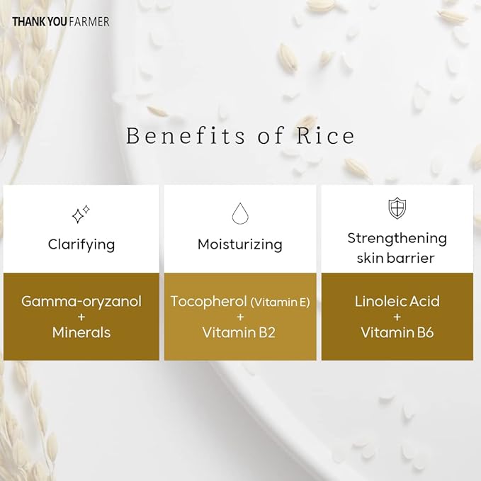Rice Pure 3-Step Set [Cleanser & Toner & Cream]