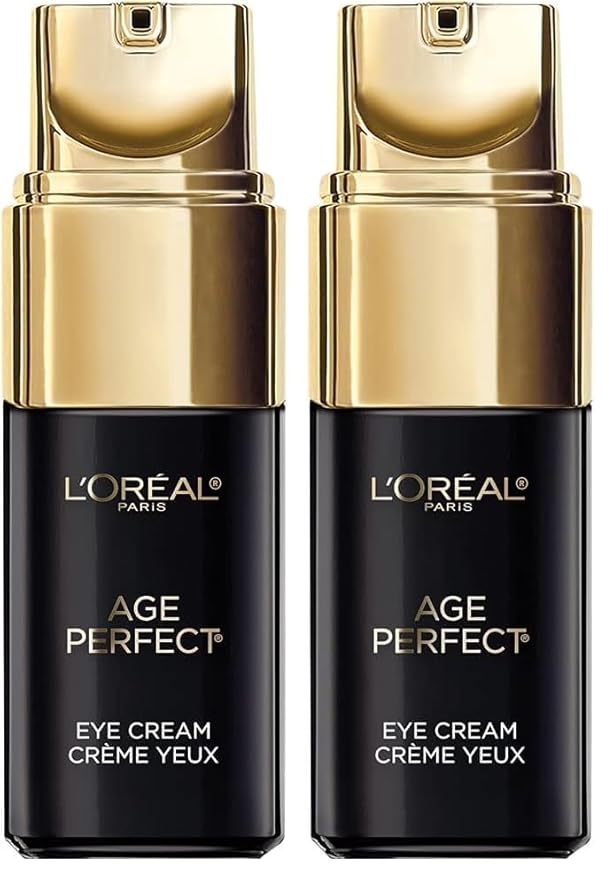 L'Oreal Paris Age Perfect Cell Renewal Anti-Aging Eye Cream,For Dark Circles & Puffiness 0.5 Fl oz,(Pack of 2)