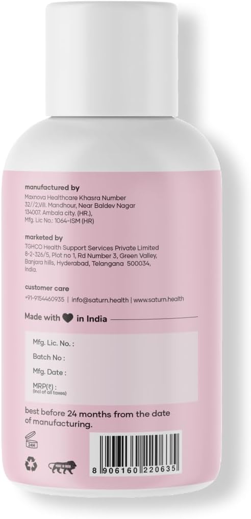 Saturn by GHC Face Toner with 2% Green Tea, 2.5% Niacinamide & Hyaluronic Acid for Pore Tightening & Anti-Aging, Suitable for Acne Prone Skin, 150 Ml (Pack of 1)