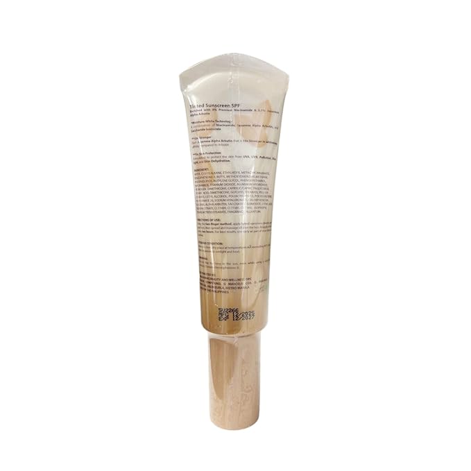 Luxe Skin by Ana Magkawas Tinted Sunscreen SPF with Niacinamide & Alpha Arbutin, 45 mL
