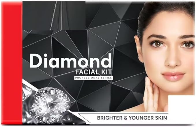 AM Diamond Facial Kit + Free Rose Water Toner | 300gm + 100ml
