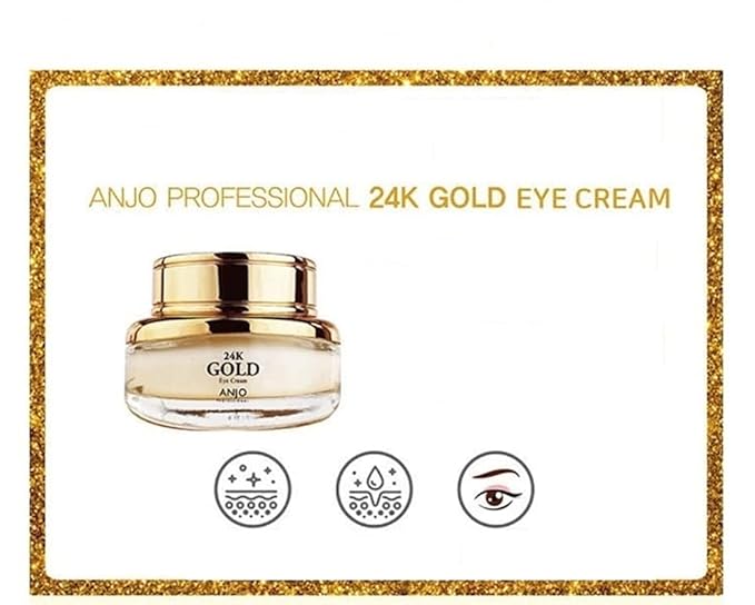 ANJO Skin Care 24K 1set 6+2 Toner 120ml, Emulsion 120ml, Essence 35ml, Cream 50g, Eye Cream 30g, Ampoule 35ml + Portable (Toner, Emulsion)