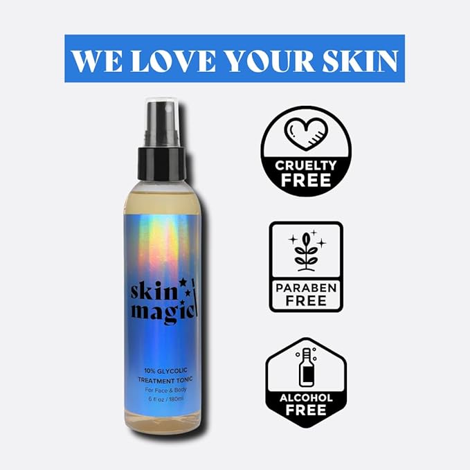 10% Glycolic Exfoliating Treatment Tonic (1oz)