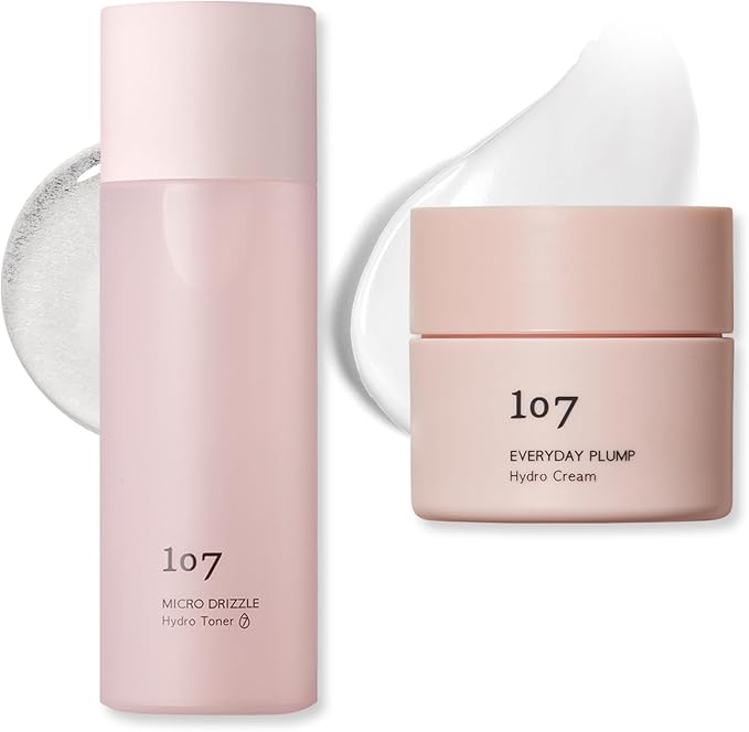 107 Complete Hydration Skincare Set – Toner & Cream with VIN-H7™ for Balanced, Healthy-Looking Skin