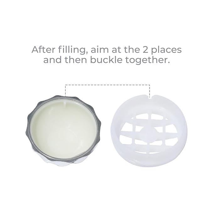longway 0.24Oz (7ml) Empty Lip Balm Sphere Containers | Screw Cap Lipstick Tubes/Chapstick Tubes/Chapstick Holder for Lip Gloss & BPA FREE (Pack of 10 (Silver)