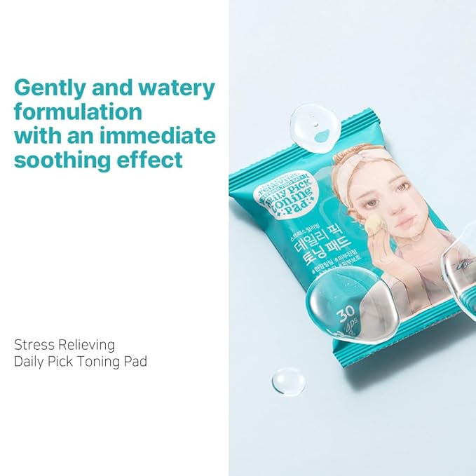 Ariul Daily Pick Toning Pads – Hydrating & Soothing Toner Pad with 50% Centella Asiatica, Dual-Sided Vegan Pad for Gentle Exfoliation, Korean Skincare (30 Pads x 3 Pack)