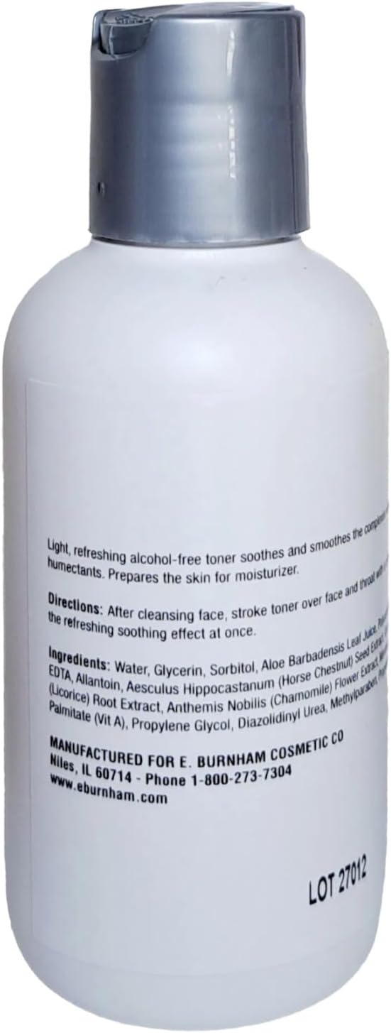 Retinol Facial Toner 4 Oz. - Clarifying & Hydrating Toner for Balanced, Refreshed Skin - Preps for Serums & Moisturizers - by E. Burnham