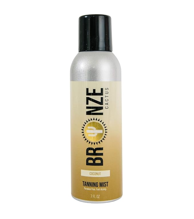 Tanning Mist – Instant Sun-Kissed Glow for Face & Body | Dermatologist Tested, Vegan & Paraben-Free | Quick-Dry, Non-Sticky Formula | Natural Self Tanner for All Skin Types | 7 fl oz