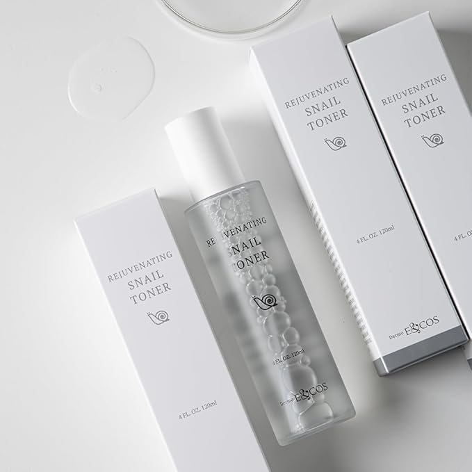 Rejuvenating Snail Toner 120ml – Hydrating & Firming Facial Toner with Snail Mucin, Sodium DNA & PDRN