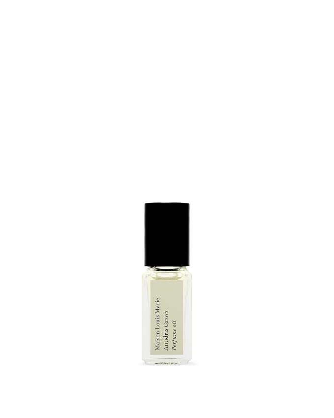 Maison Louis Marie - Antidris Cassis Natural Roll-On Perfume Oil Sample | Luxury Clean Beauty + Non-Toxic Fragrance (0.1 fl oz | 3 ml)
